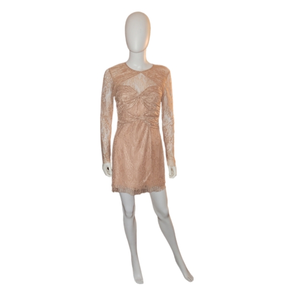 ALICE MCCALL | 'Not Your Girl' Lace Pattern Mini Dress in Size 4 - Picture 3 of 10